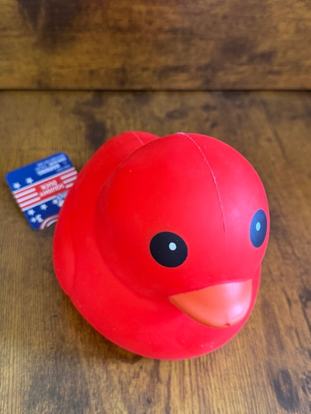 Sunny Days Jumbo Red Duck Squishy – Viral Sensory Fidget Toy